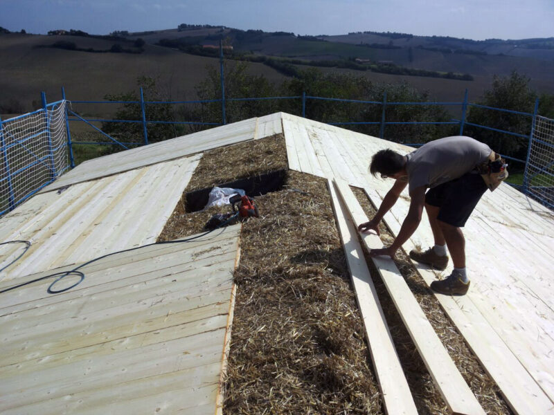 casa in paglia e canapa Ca'Nora